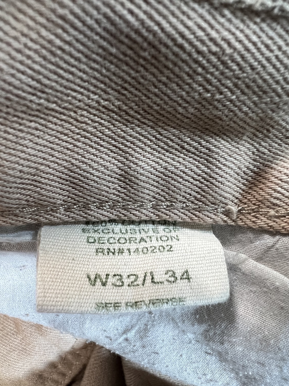 Indigo People Men Olive Straight-Leg Pants 32Wx32L - Picture 7 of 11